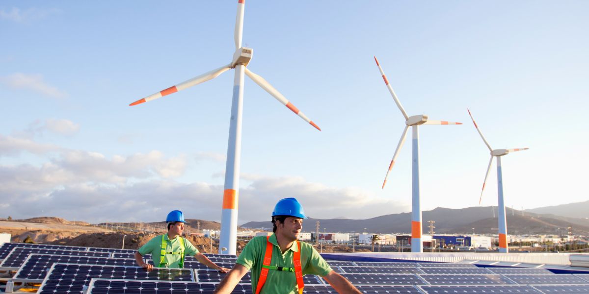 une entreprise verte axée sur les énergies renouvelables